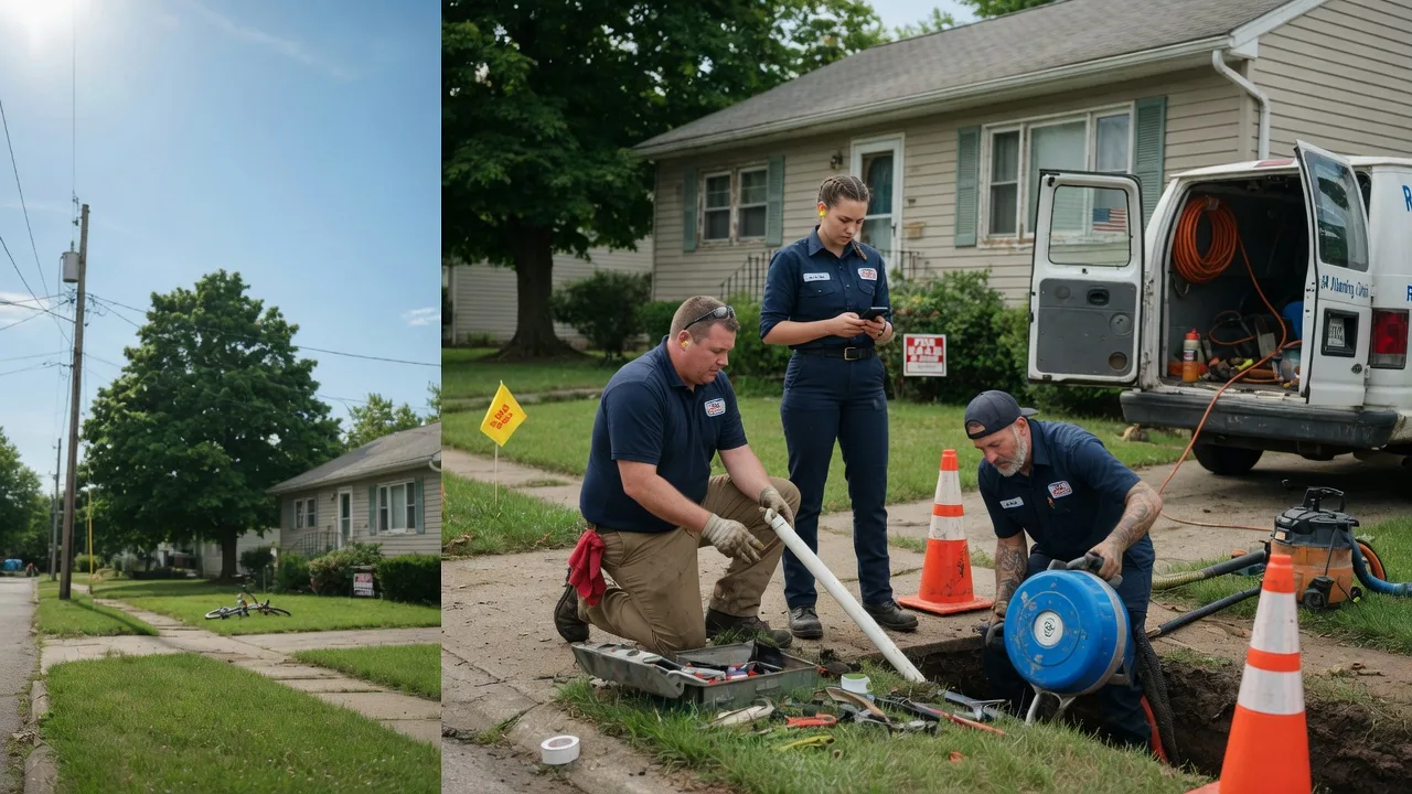 Sewer Line Repair in Breedsville, MI near me